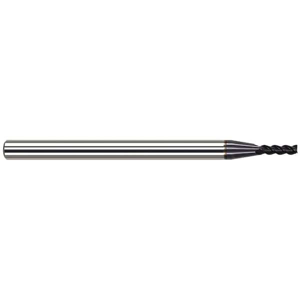 End Mill for High Temp Alloys - Square 0.0350" (.9 mm) Cutter DIA x 0.1400" (9/64) Length of Cut